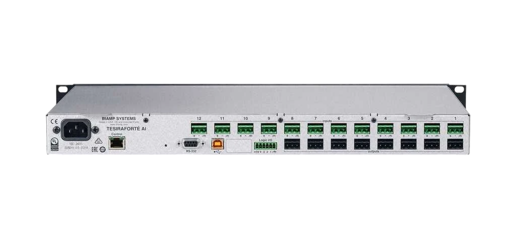 Biamp TesiraFORTE AI Audio DSP - view 2
