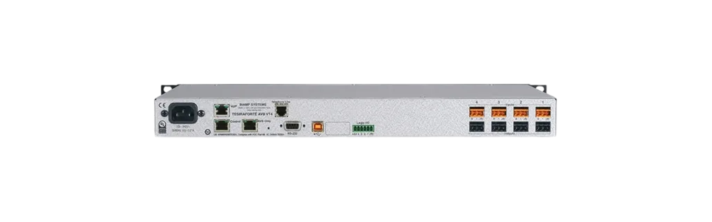 Biamp TesiraFORTE AVB VT4 Audio DSP - view 2