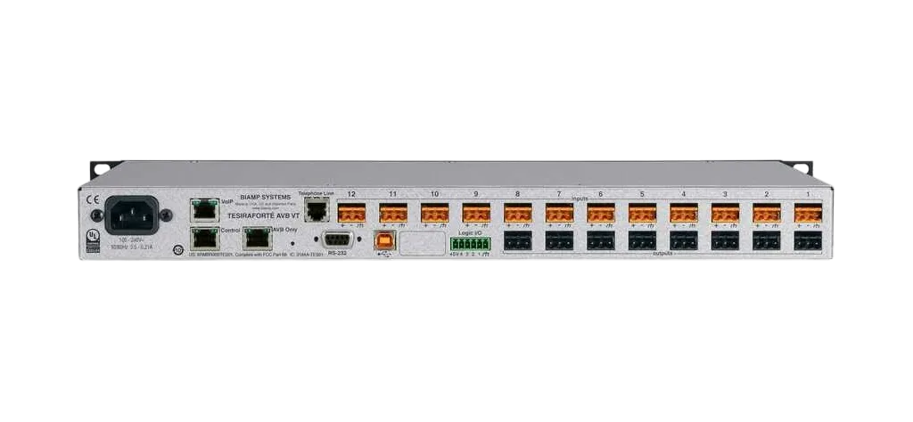 Biamp TesiraFORTE AVB VT Audio DSP - view 2