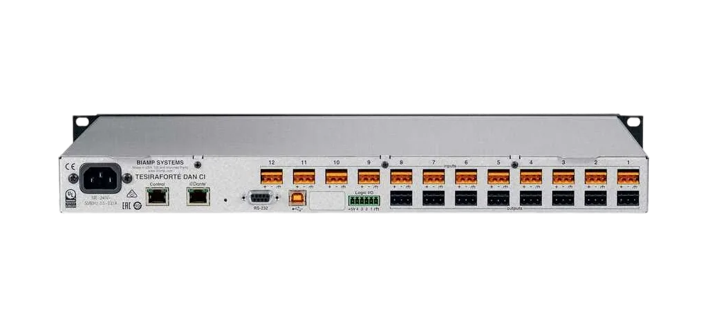 Biamp TesiraFORTE DAN CI Audio DSP - view 2
