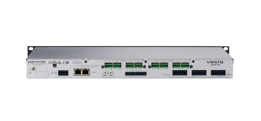 Biamp Vocia VI-8 Input / Output Device - view 2