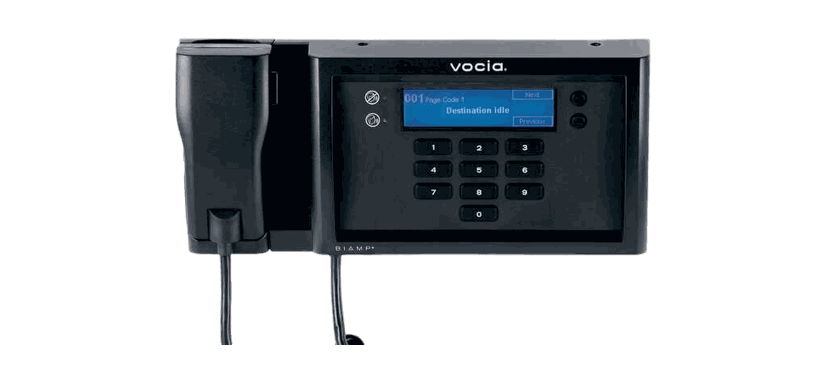 Biamp Vocia WS-10 Wall Station