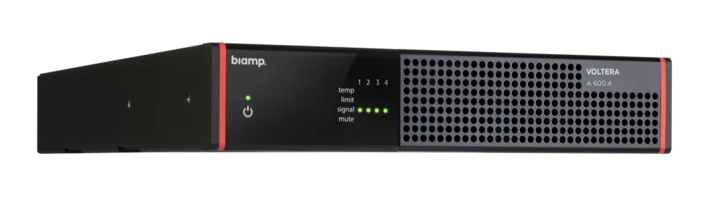 Biamp Voltera A 600.4 Amplifier - view 3