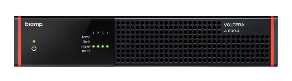 Biamp Voltera A 600.4 Amplifier - view 4