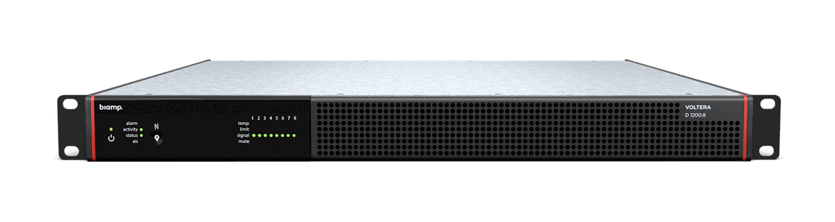 Biamp Voltera D 1200.8 Amplifier
