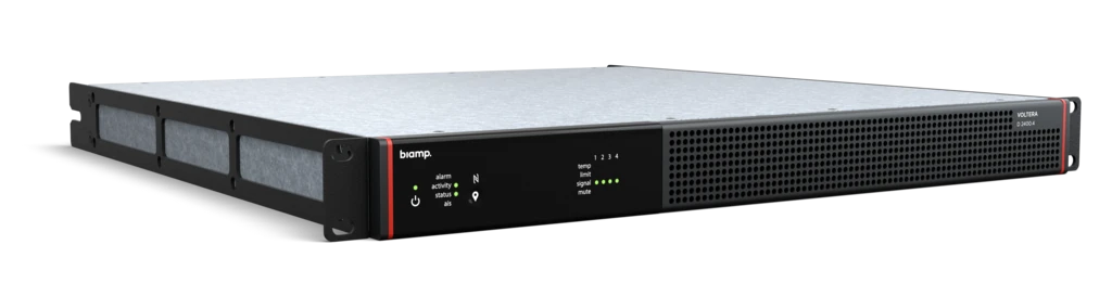 Biamp Voltera D 2400.4 Amplifier - view 2