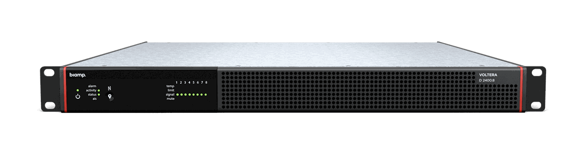 Biamp Voltera D 2400.8 Amplifier