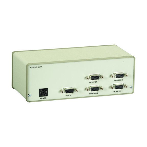 Black Box AC057AE-K-R4 Video Splitter Kit - VGA, 4-Channel, 230-VAC - view 2