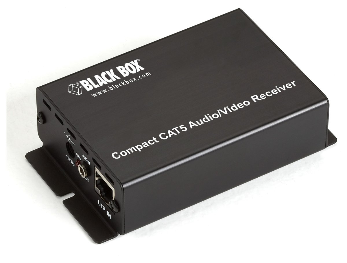 Black Box AC155A-R3 Compact CAT5 Audio/Video Receiver