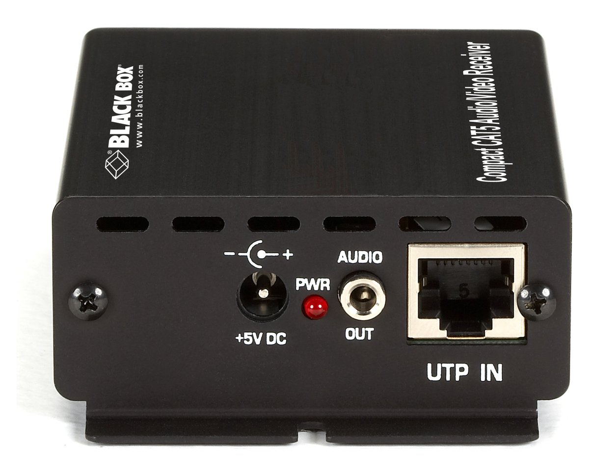 Black Box AC155A-R3 Compact CAT5 Audio/Video Receiver - view 2
