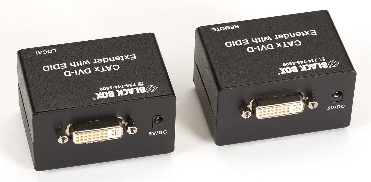 Black Box ACS2001A-R3 CATx DVI-D Single-Link Extender Kit with DDC - view 2