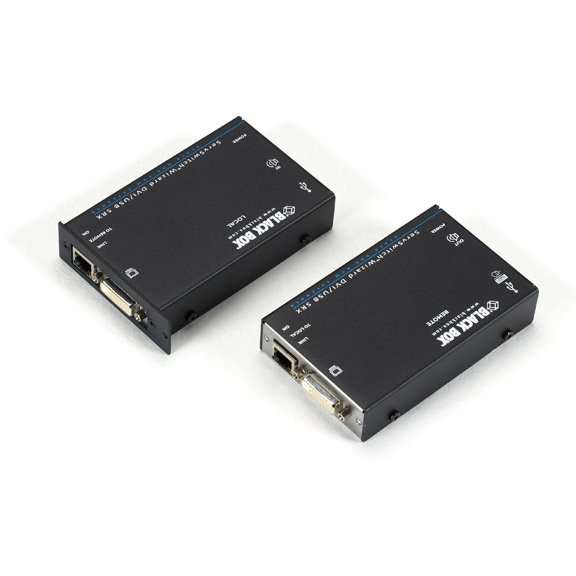 Black Box ACU5501A-R4 ServSwitch Wizard SRX KVM Extender - DVI-D, USB 2.0, Audio, CATx - view 2