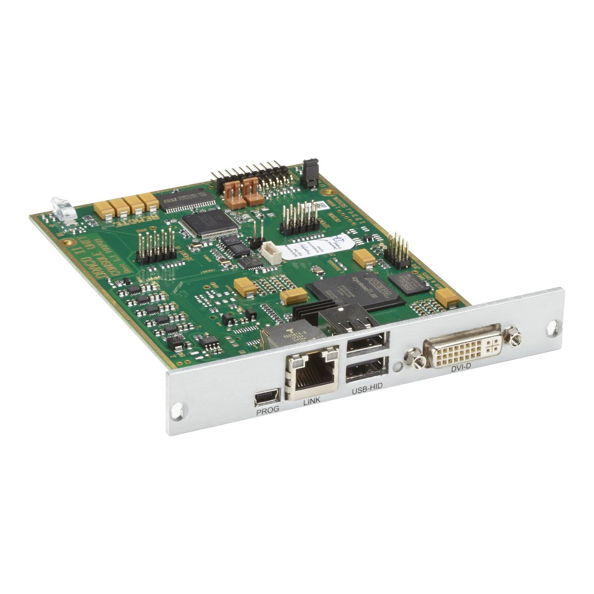 Black Box ACX1MR-DHID-C Modular KVM Extender Receiver - Single-Monitor, DVI-D, (2) USB-HID, 1G, (1) CATx