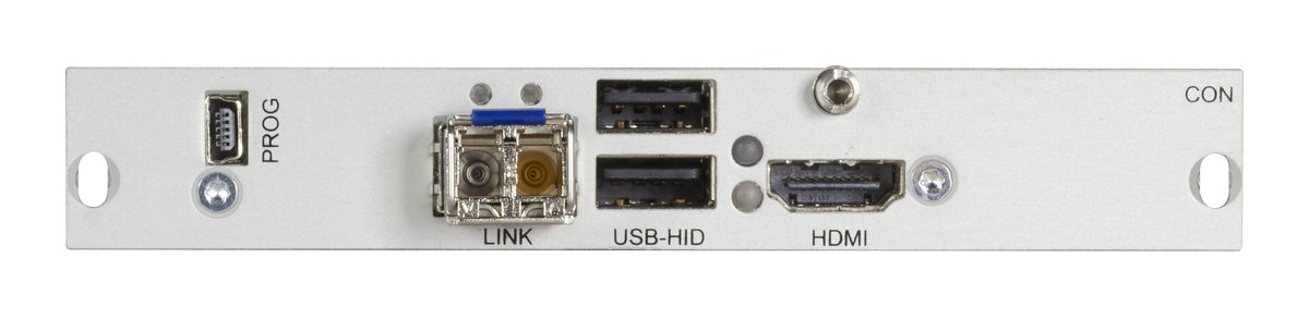 Black Box ACX1MR-HDMI-SM Modular KVM Extender Receiver - Single-Monitor, HDMI, (2) USB-HID, 1G, (1) Singlemode Fiber - view 2