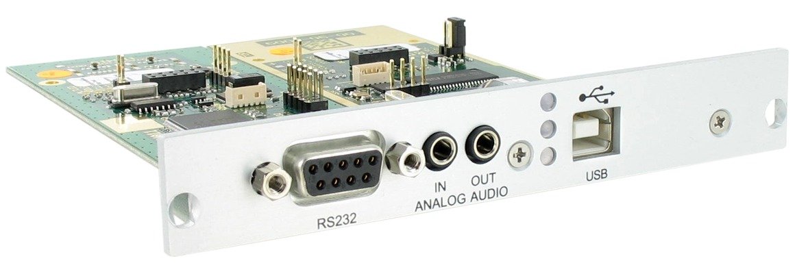 Black Box ACX1MT-ARH KVM Extender Transmitter Upgrade Module - Analog Audio (Bi-Directional), RS232, (2) USB-HID