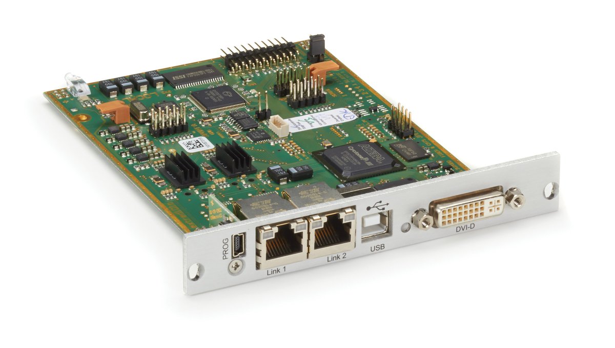 Black Box ACX1MT-DHID-2S Modular KVM Extender Transmitter - Single-Monitor, DVI-D, (2) USB-HID, 1G, (2) Redundant Singlemode Fiber