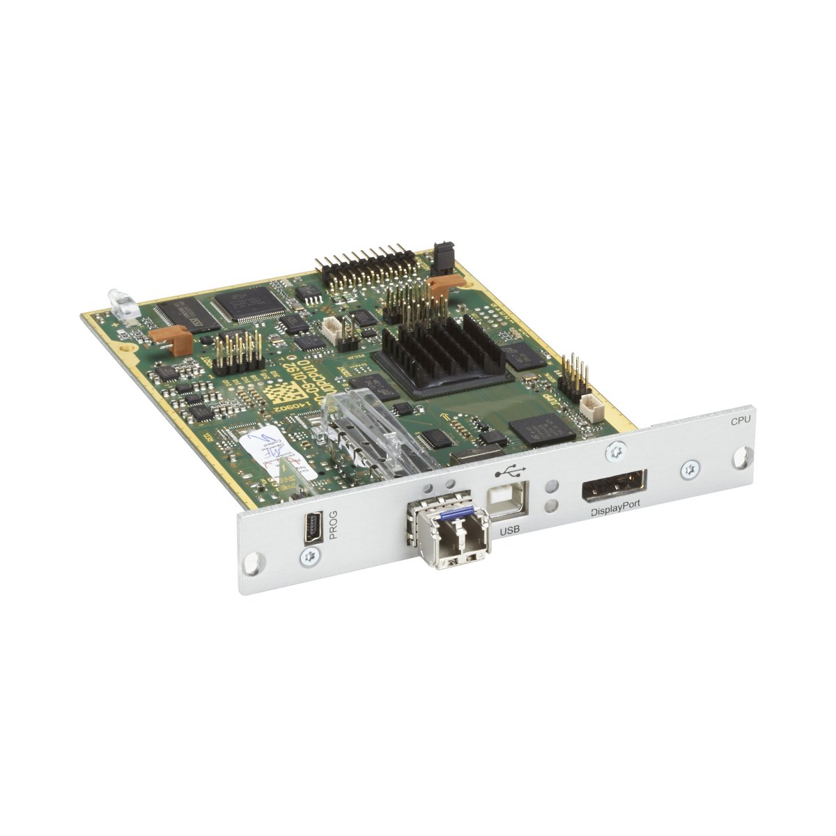 Black Box ACX2MT-DPHS-SM Modular KVM Extender Transmitter - Single-Monitor, 4K30 DisplayPort 1.1, USB-HID, 3G, (1) Singlemode Fiber