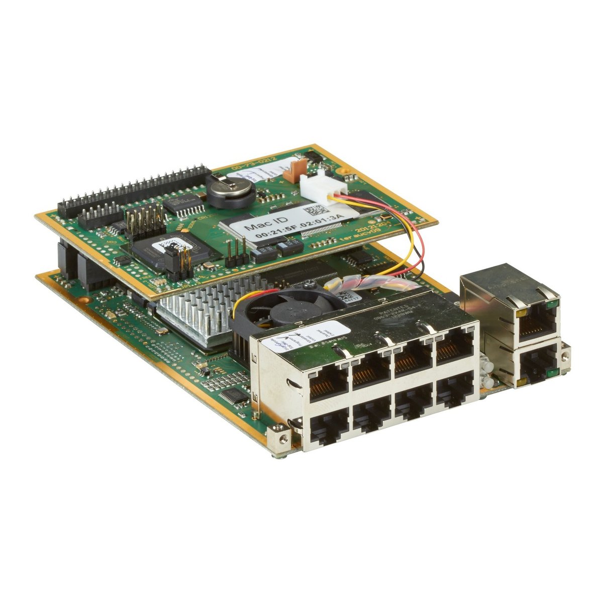 Black Box ACXC8-M DKM KVM Extender Modular Switching Module - 8-Port, (1) CATx