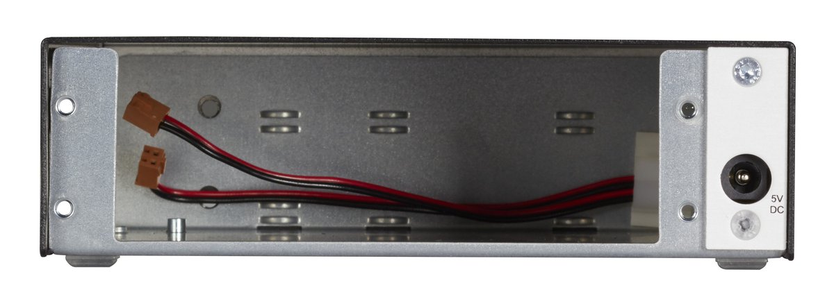 Black Box ACXMODH2-R2 Modular KVM Extender Chassis - 2-Slot, External Power Supply, (1) 2.5-mm Barrel Connector for Power - view 2
