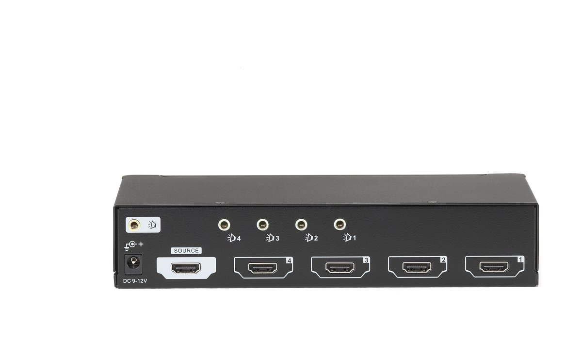 Black Box AVSP-HDMI1X4 HDMI Splitter with Audio, 1 x 4 - view 2