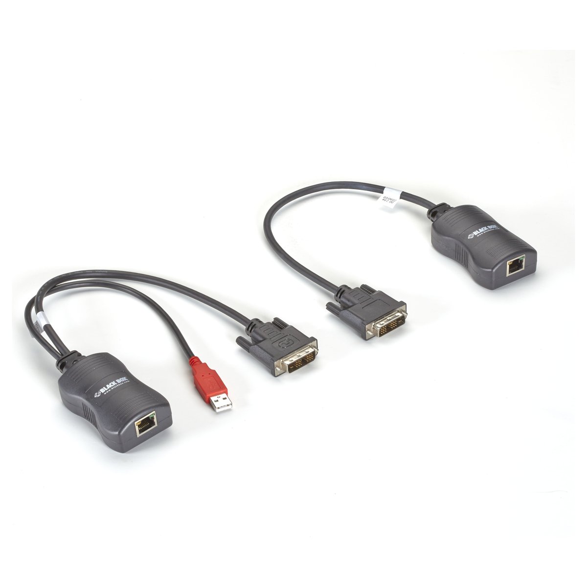 Black Box AVU8011A Line-Powered DVI over CATx Extender Kit