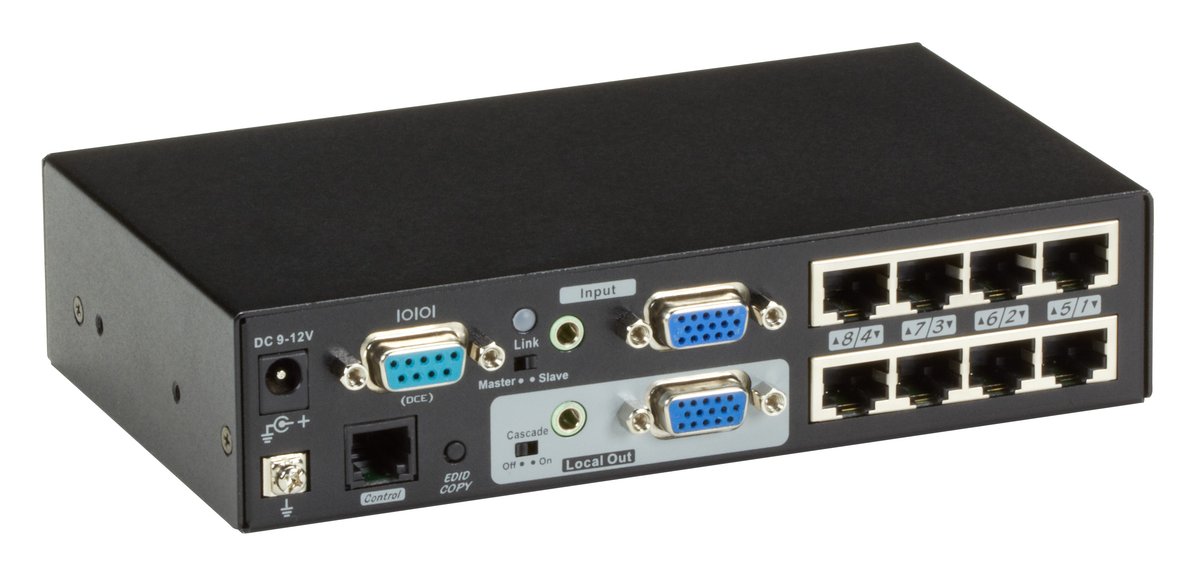 Black Box AVX-VGA-TP-TX-8 VX Transmitter - 8-Port - view 2