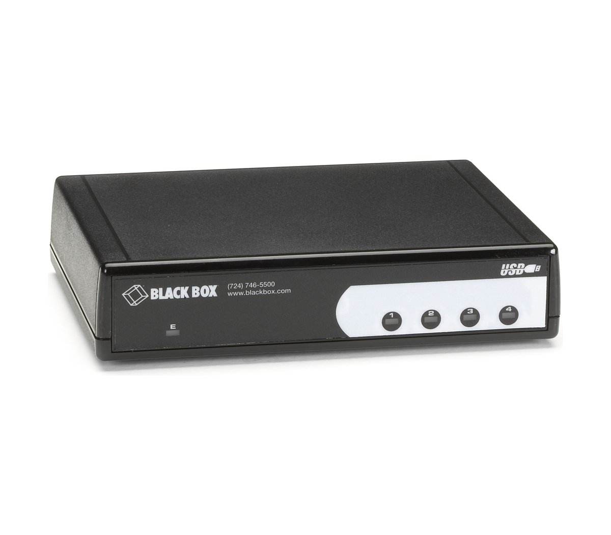 Black Box IC1027A USB to RS232 Converter - DB9, 4-Port