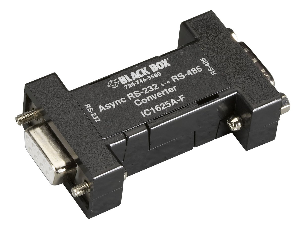Black Box IC1625A-F Async RS232 to RS485 Interface Converter - DB9 to DB9 product image