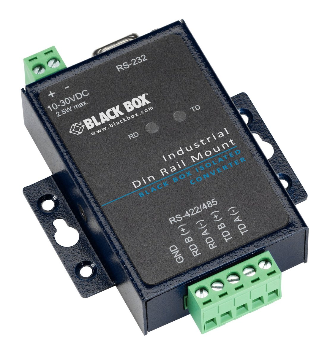 Black Box ICD400A Async RS232 to RS422/485 Interface Converter - (1) 5-Position Terminal Block