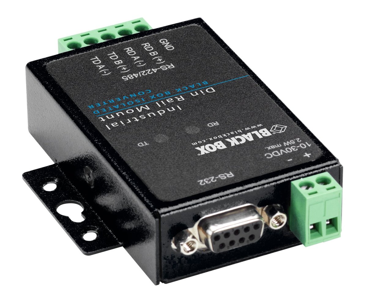 Black Box ICD400A Async RS232 to RS422/485 Interface Converter - (1) 5-Position Terminal Block - view 2