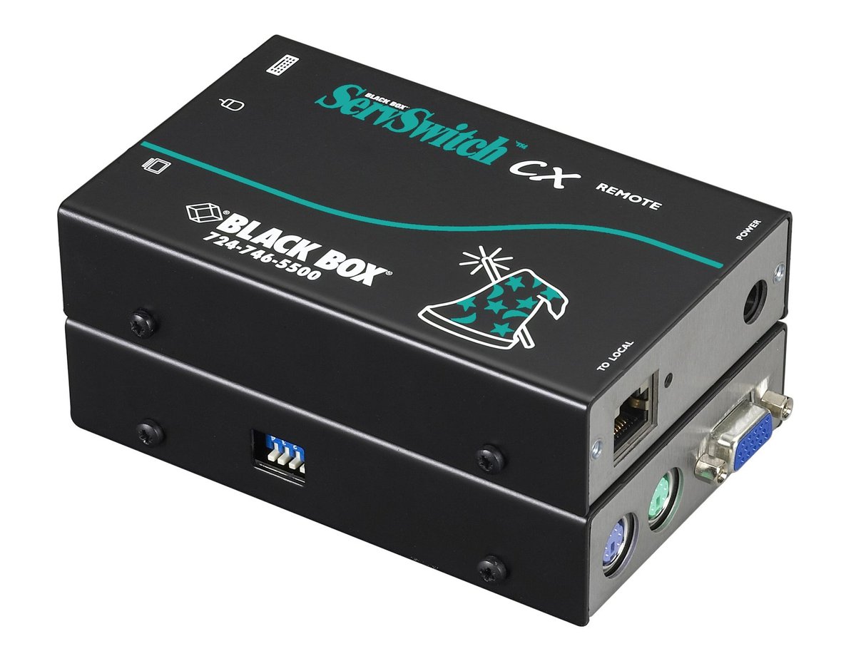 Black Box KV04-REM CX Series KVM Switch Remote Unit - VGA, PS/2 Console