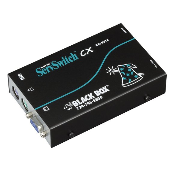 Black Box KV04A-REM CX Series KVM Switch Remote Unit - VGA, PS/2, Audio product image