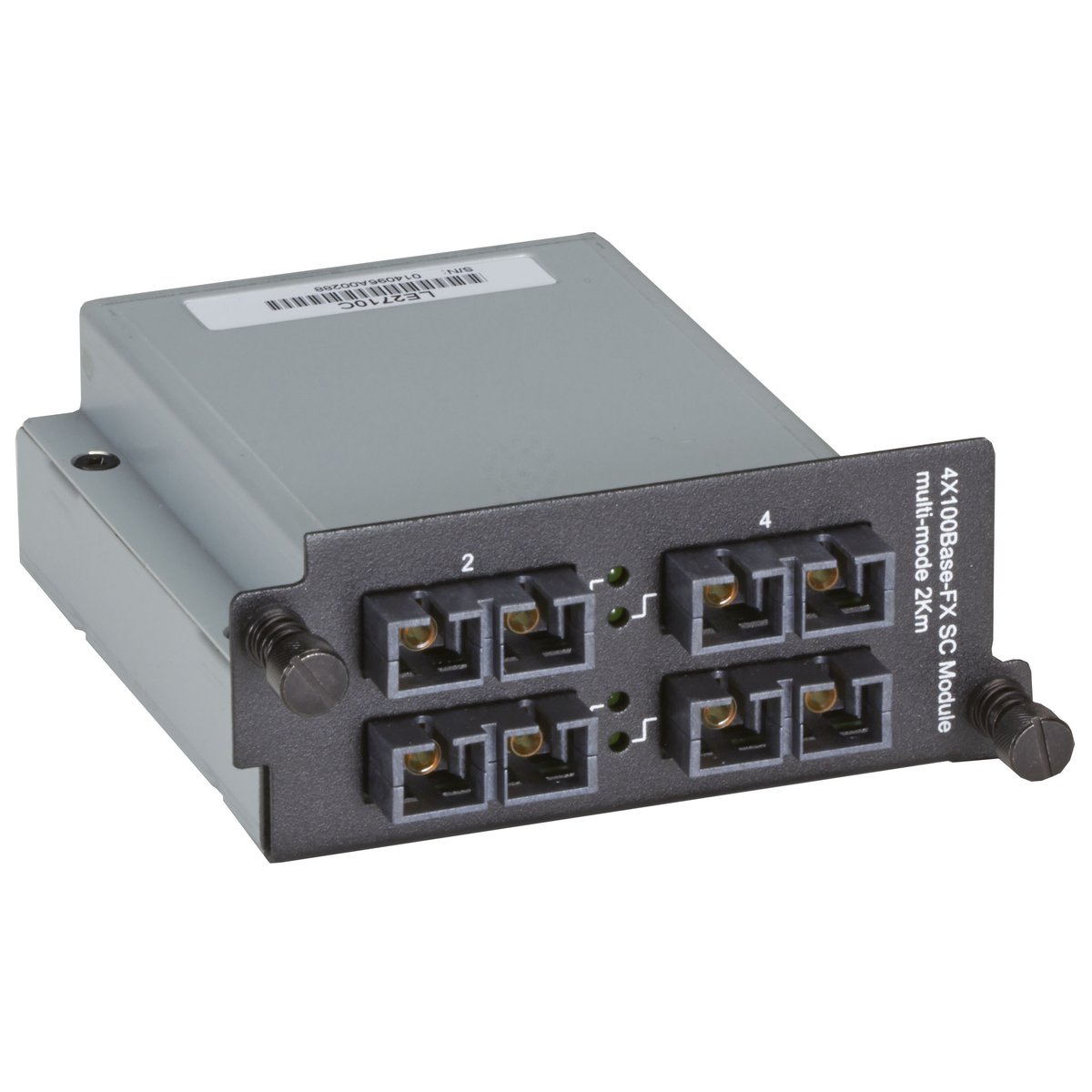Black Box LE2710C LE2700 Series Fast Ethernet (100-Mbps) Extreme Temperature Switch Module - 100-Mbps Multimode Fiber, 850nm, 2km