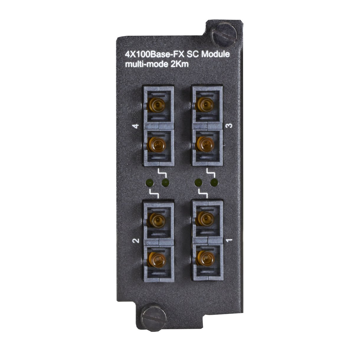 Black Box LE2710C LE2700 Series Fast Ethernet (100-Mbps) Extreme Temperature Switch Module - 100-Mbps Multimode Fiber, 850nm, 2km - view 2