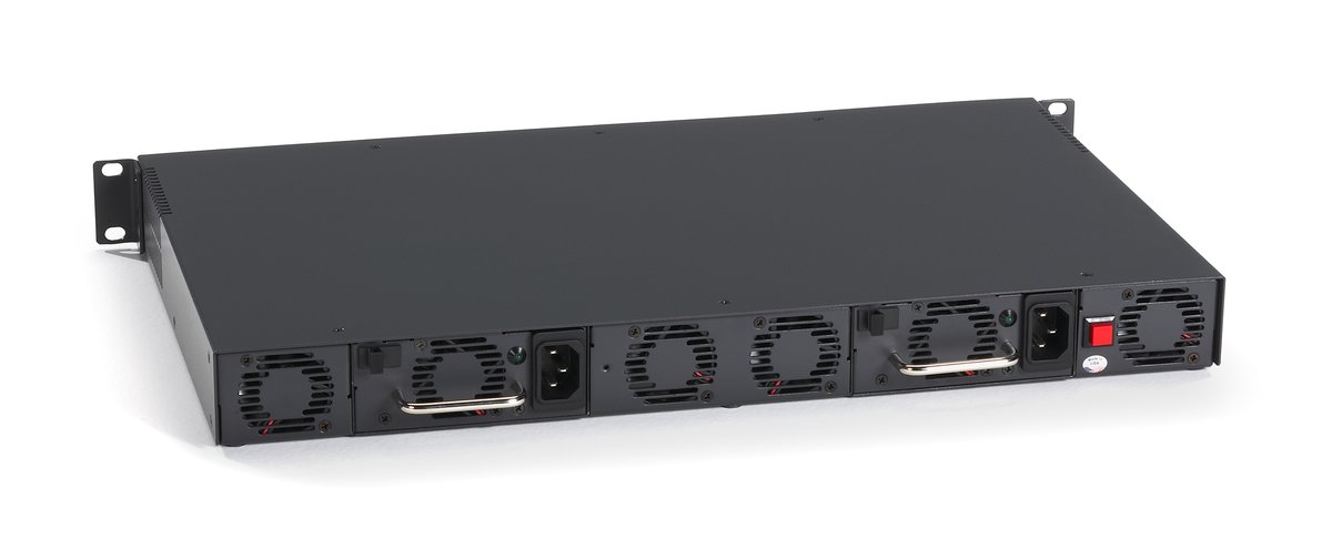 Black Box LMC5204A HDMCS II Managed Media Converter Chassis - 6-Slot, Desktop/Rackmount, Dual AC Power - view 2
