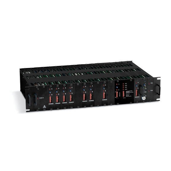 Black Box SM260A Pro Switching Gang Switch Chassis - 2U, 18-Card (not included)