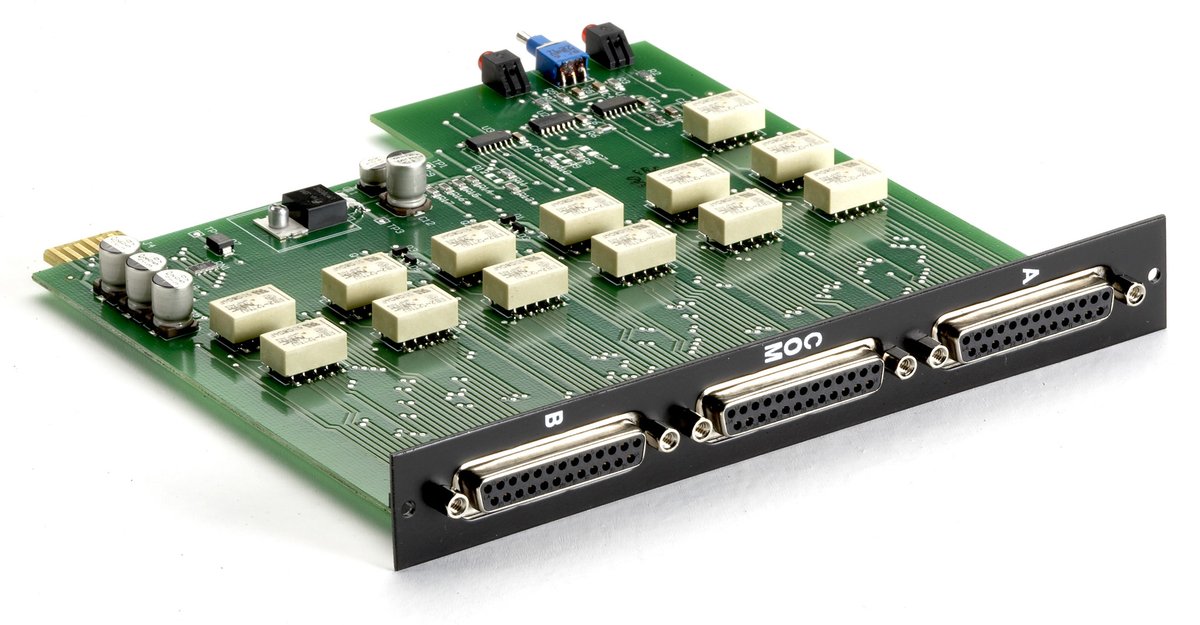 Black Box SM965A Pro Switching Plus 4U DB25 A/B Switch Card, Latching