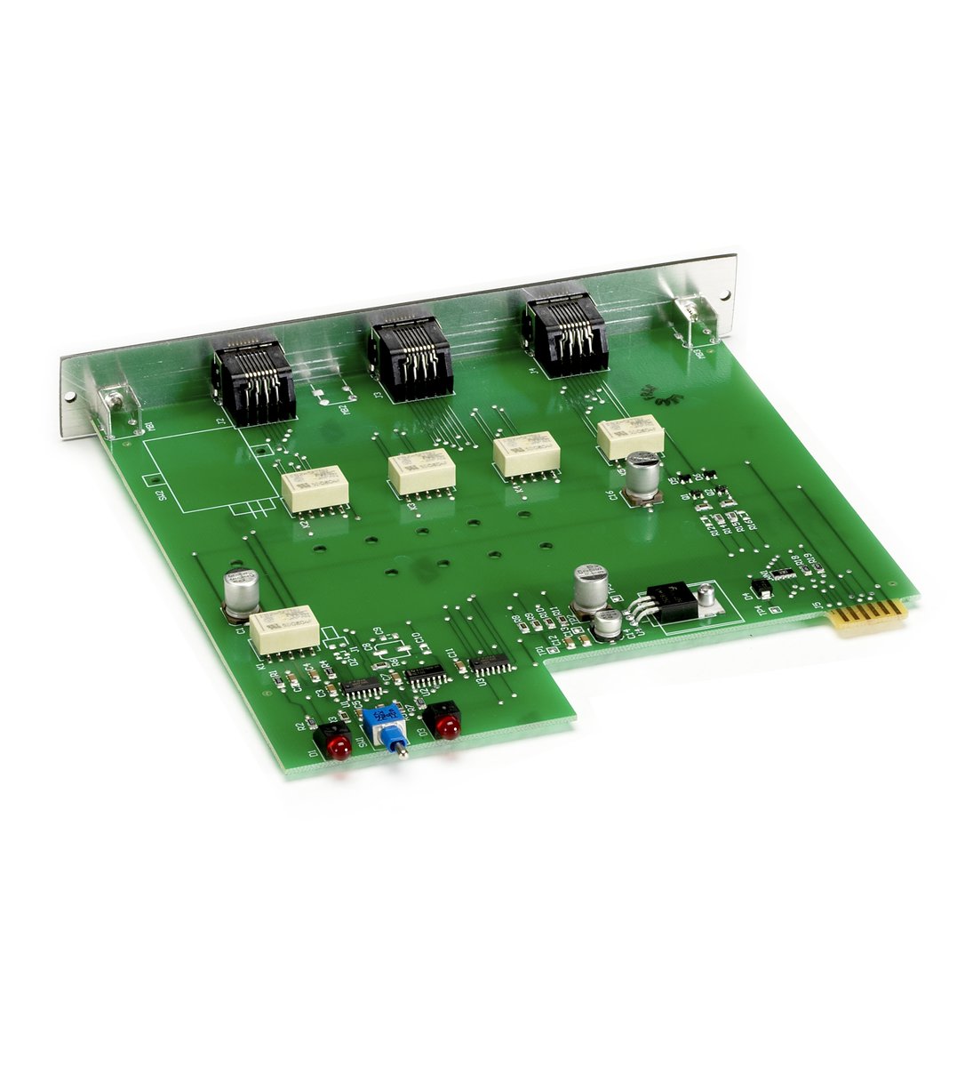Black Box SM978A Pro Switching Gang Switch - 4U, RJ45 CAT5e A/B Card Latching - view 2
