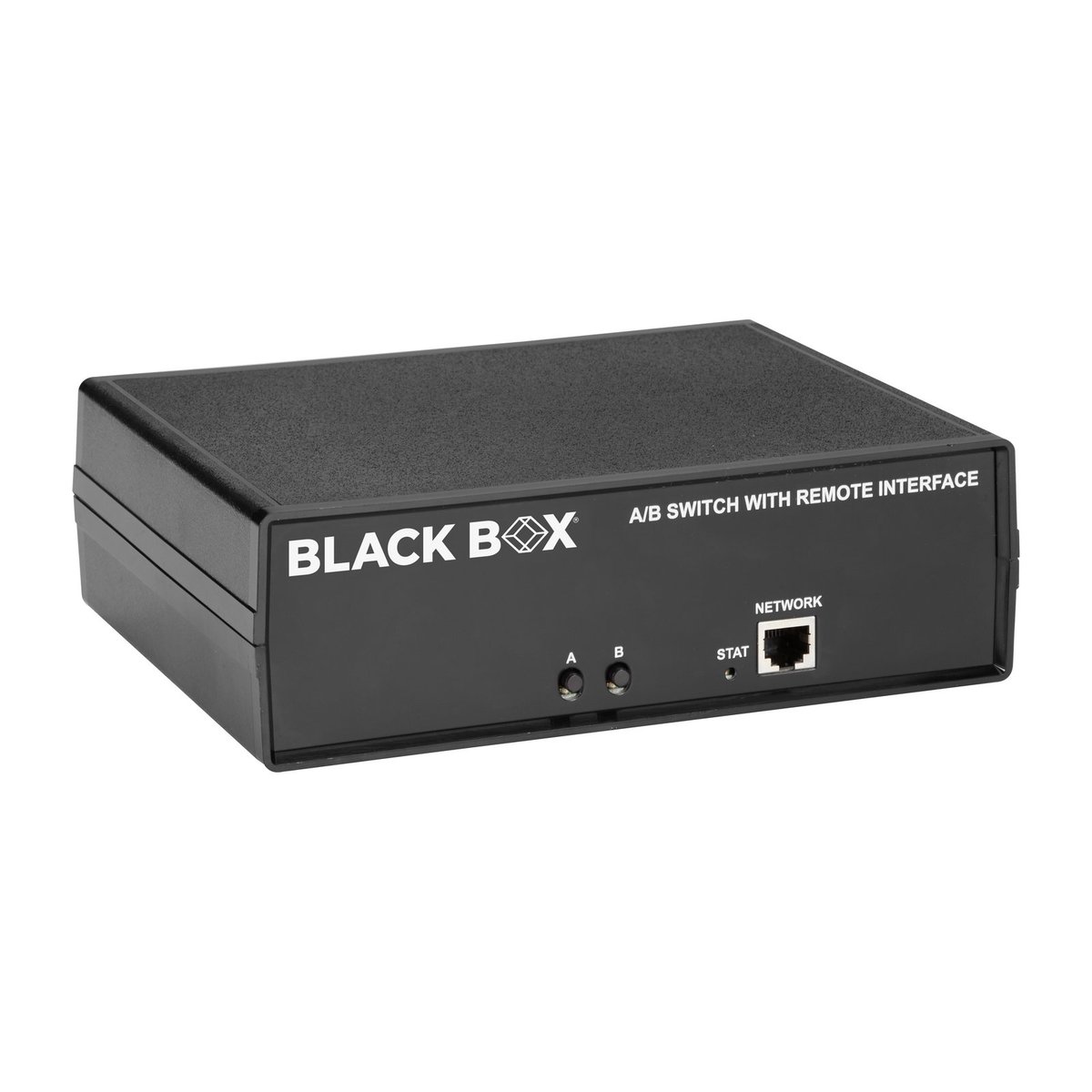 Black Box SW1041A CAT6 A/B Switch - Latching RJ45 Remote Controlled Ethernet RS232, Dry Contact