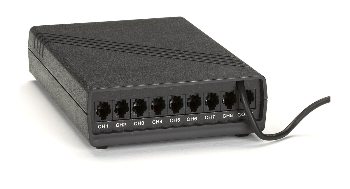 Black Box TL159A RS232 Data Broadcast Device - RJ-11, 8-Port - view 2