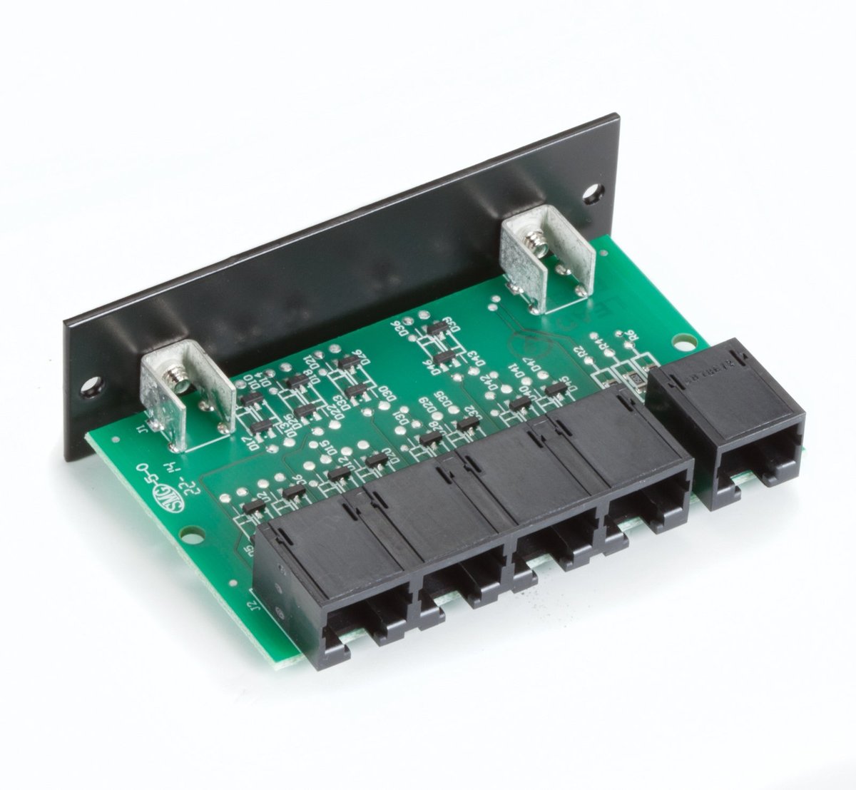 Black Box TL421-C RS232 Passive Splitter Rackmount Card - RJ45, 4-Port - view 2