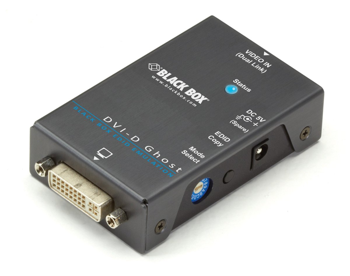 Black Box VG-DVI DVI-D EDID Ghost