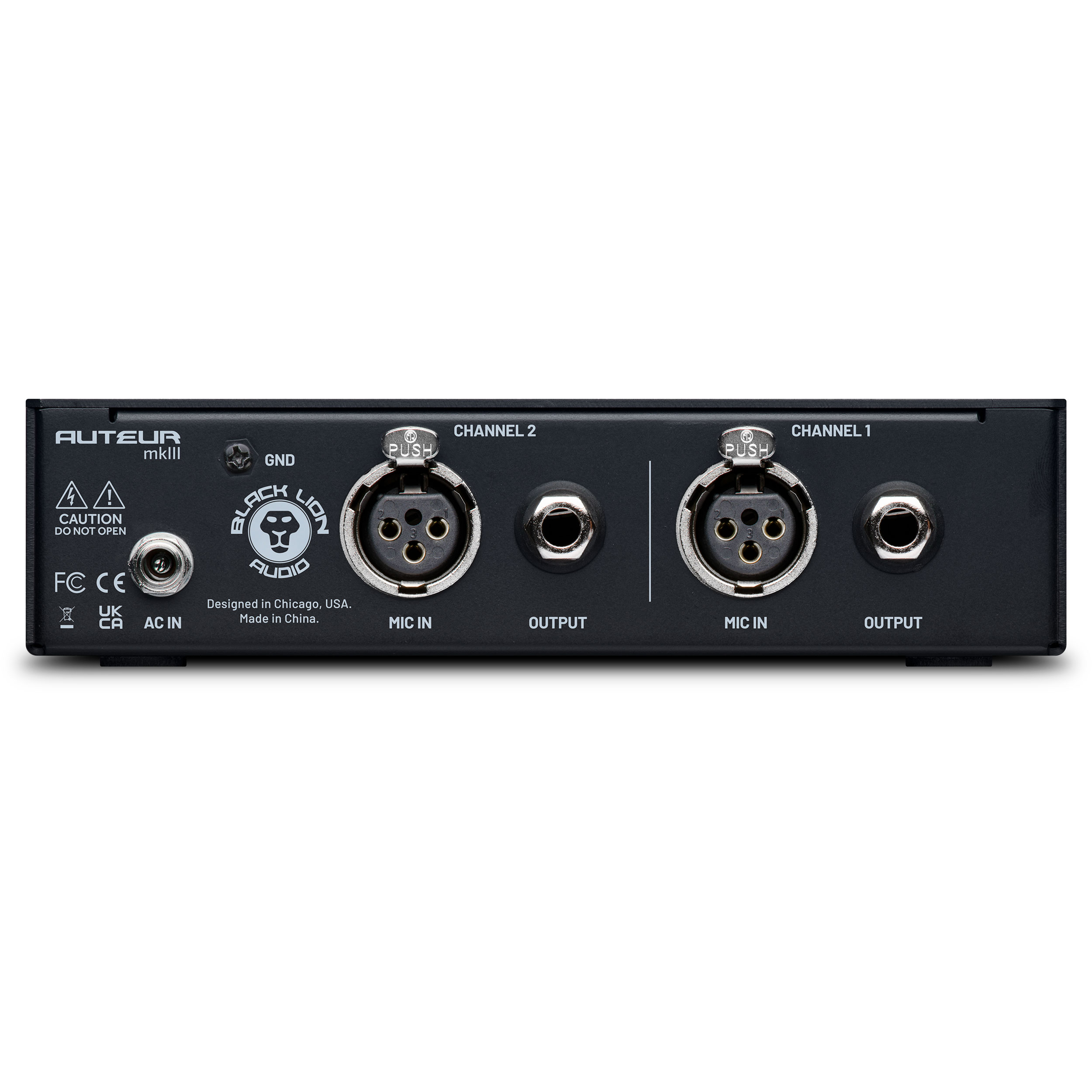 Black Lion Audio Auteur MKIII Two-Channel Mic / Line / DI Preamp - view 2