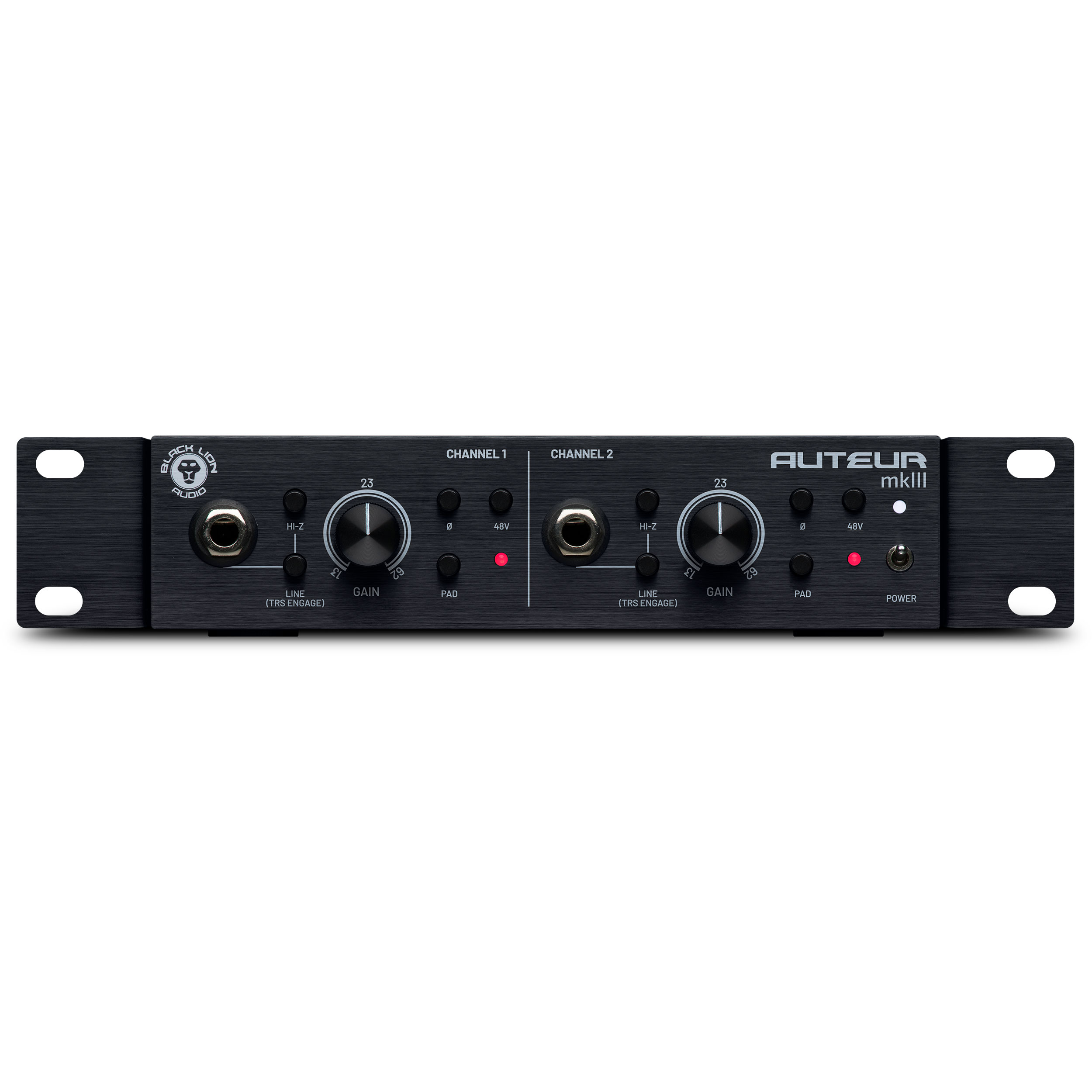 Black Lion Audio Auteur MKIII Two-Channel Mic / Line / DI Preamp - view 4