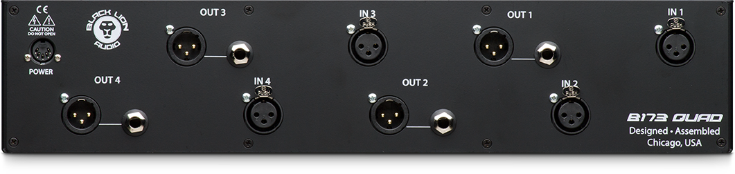 Black Lion Audio B173 Quad 4-Channel Preamp - view 2