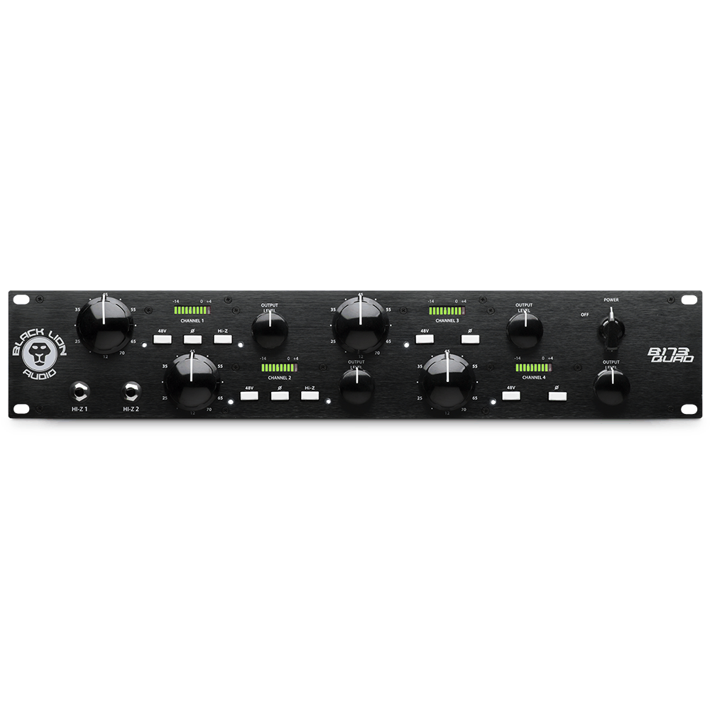Black Lion Audio B173 Quad 4-Channel Preamp
