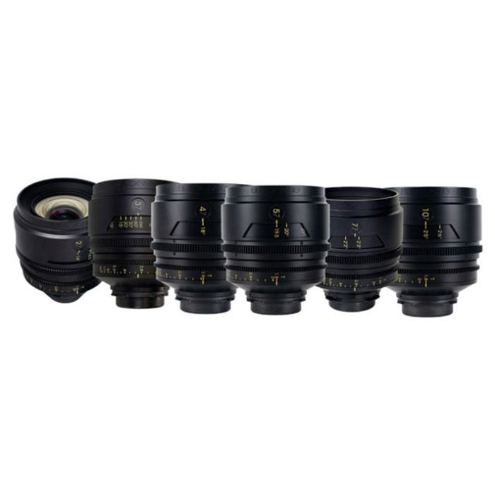 Blackwing7 6-Lens Cine PL Prime Set (27/37/47/57/77/107mm)