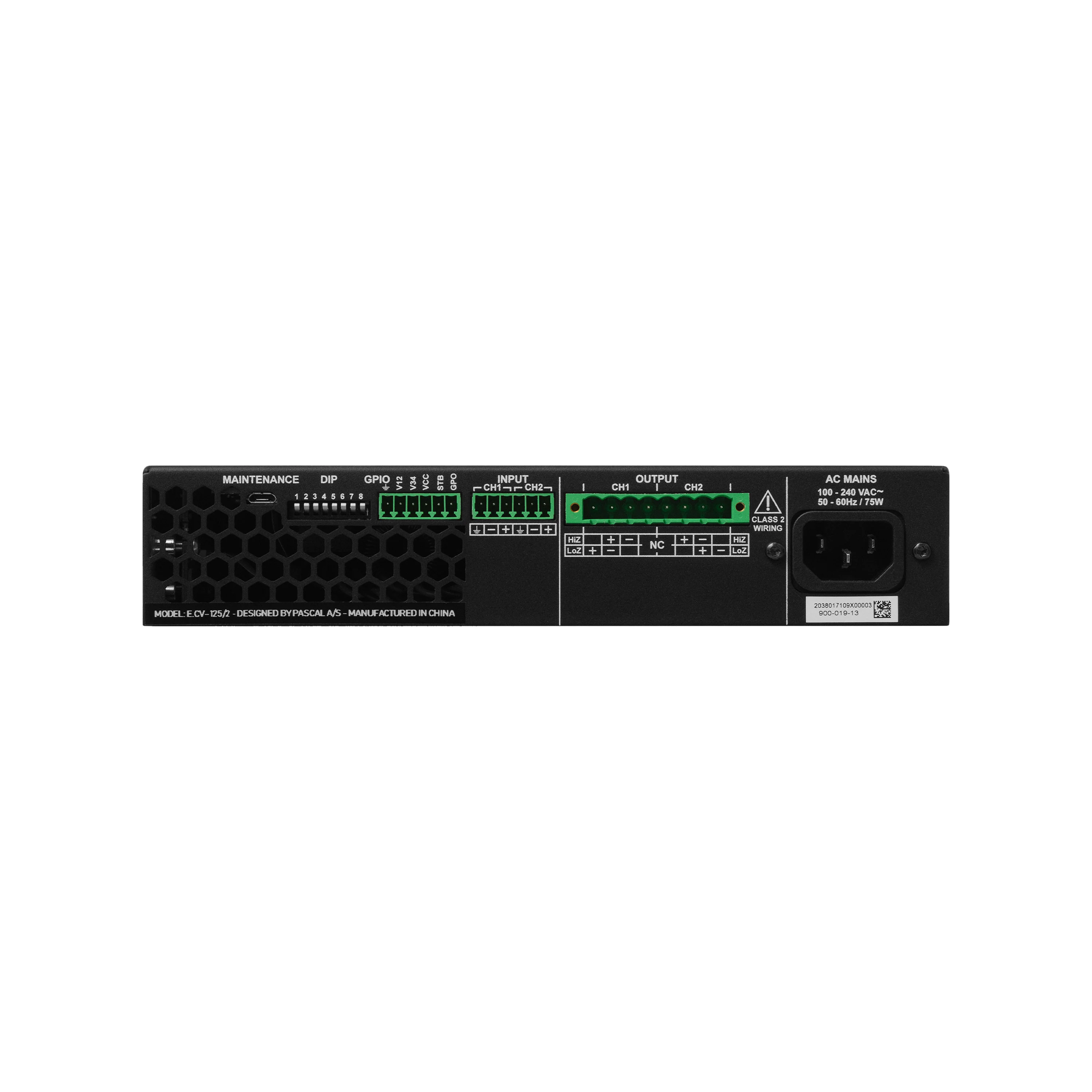 Blaze Audio PowerZone 252 250 W 2-Channel Install Amplifier - view 3