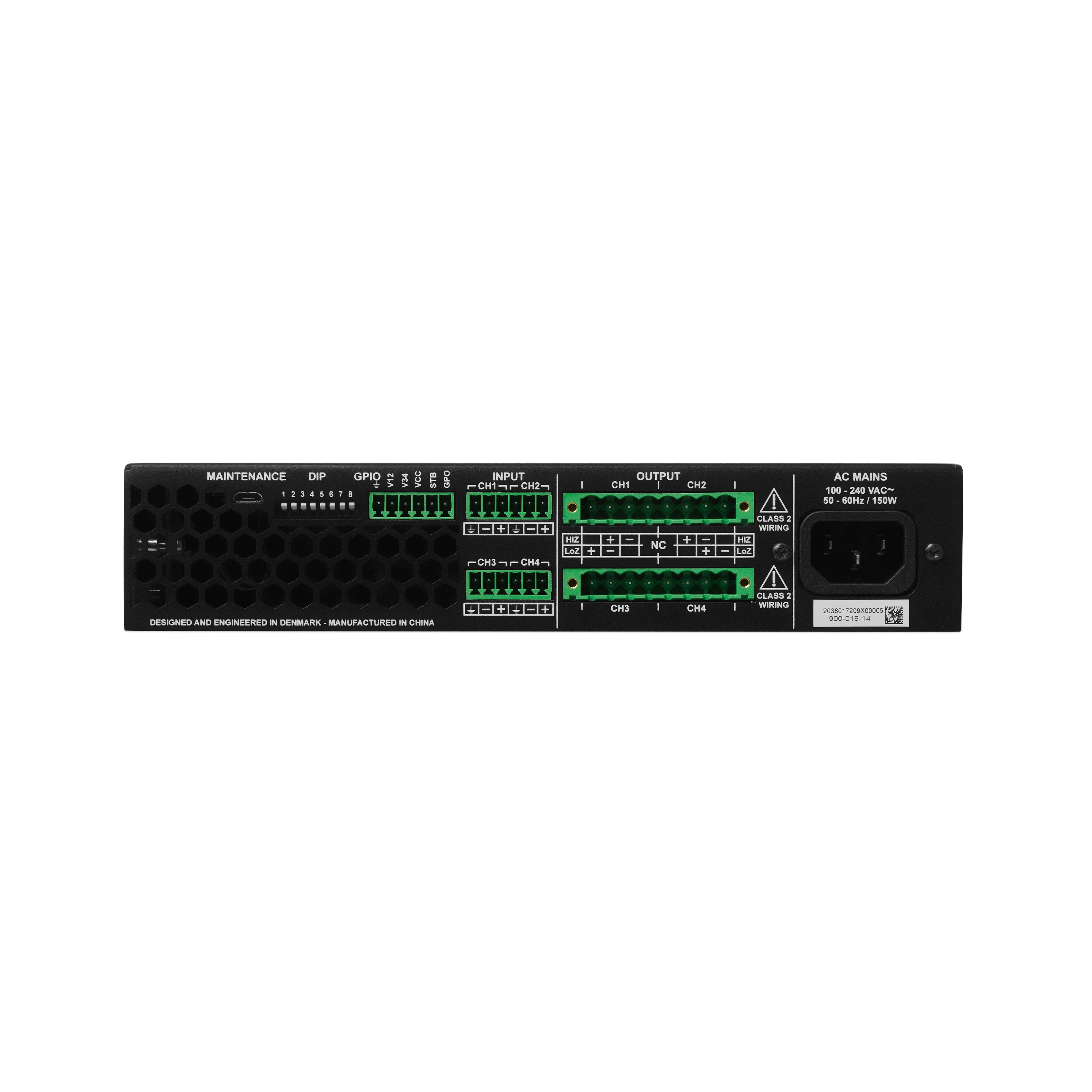 Blaze Audio PowerZone 504 500 W 4-Channel Install Amplifier - view 3