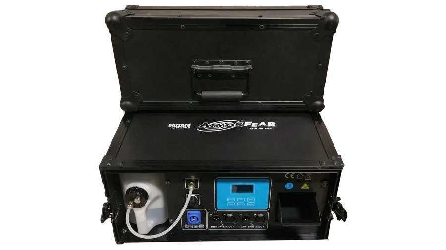 Blizzard Lighting AtmosFEAR Tour HZ Hazer, Dmx Channels: 3-Channels